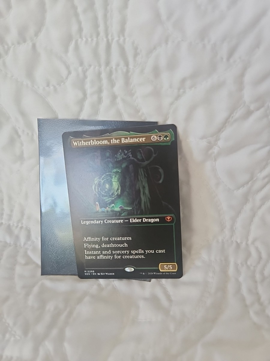 Witherbloom The Balancer Extended Art Secrets of Strixhaven MTG