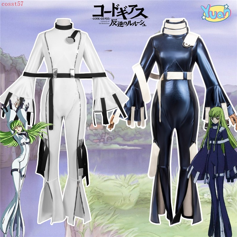 Anime Code Geass Lelouch of the Rebellion C.C. Cosplay Costume