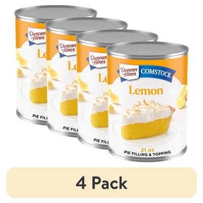 Lemon Creme Pie Filling and 21 oz 4 Pack