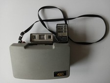 Vintage POLAROID LAND Camera Model 420, w/ Focused Flash Attachment, Untested