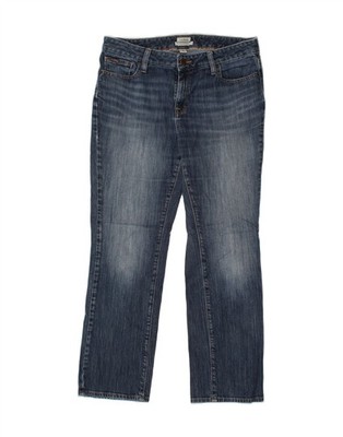 L.L.BEAN Favorite Fit Straight Damenjeans US 10 Large W32 L27 blau RT04