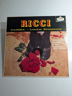 Ricci - Gamba - London Symphony - London Records LP CM 9245 Bizet Saint-Saens