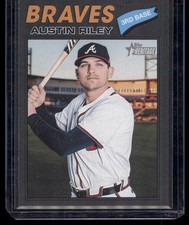 2026 Topps Heritage #271 Austin Riley Dark Gray