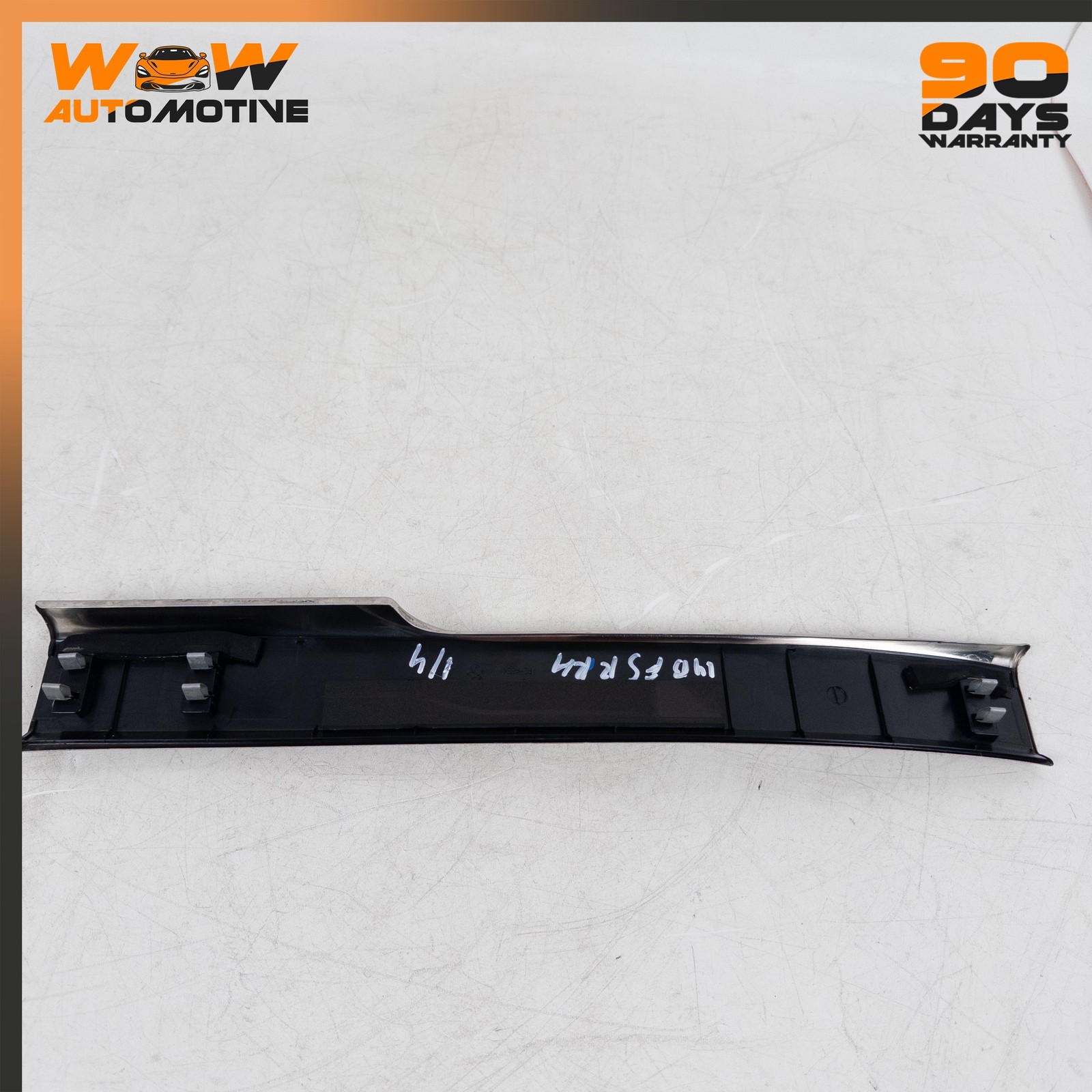 14-19 BENTLEY FLYING SPUR FRONT REAR SIDE DOOR STEP SILL TRIM STRIP SET OEM