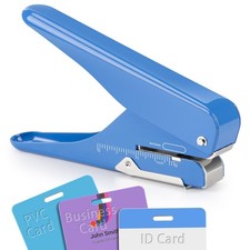 Handheld Badge Slot Hole Punch: Slot Puncher for PVC ID Card, Business Card, ...