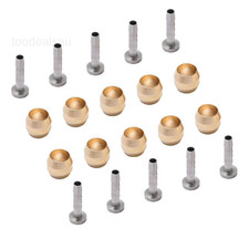 Bicycle Brake Olive and Brass Connecting Insert Kit for Shimano BH90 Bike