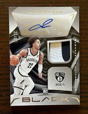 2023-24 Panini Black JALEN WILSON Rookie Material AUTO /25 🔥🏀