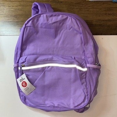 Deal Worthy Purple Backpack NWT 12 X 5.5 Fits 15  Laptop & Up To 25 Lbs
