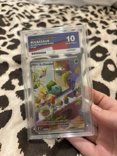 Bulbasaur 143/142 graded ace 10 slab