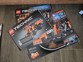 LEGO TECHNIC Roadwork Crew 42060 Set with Instructions