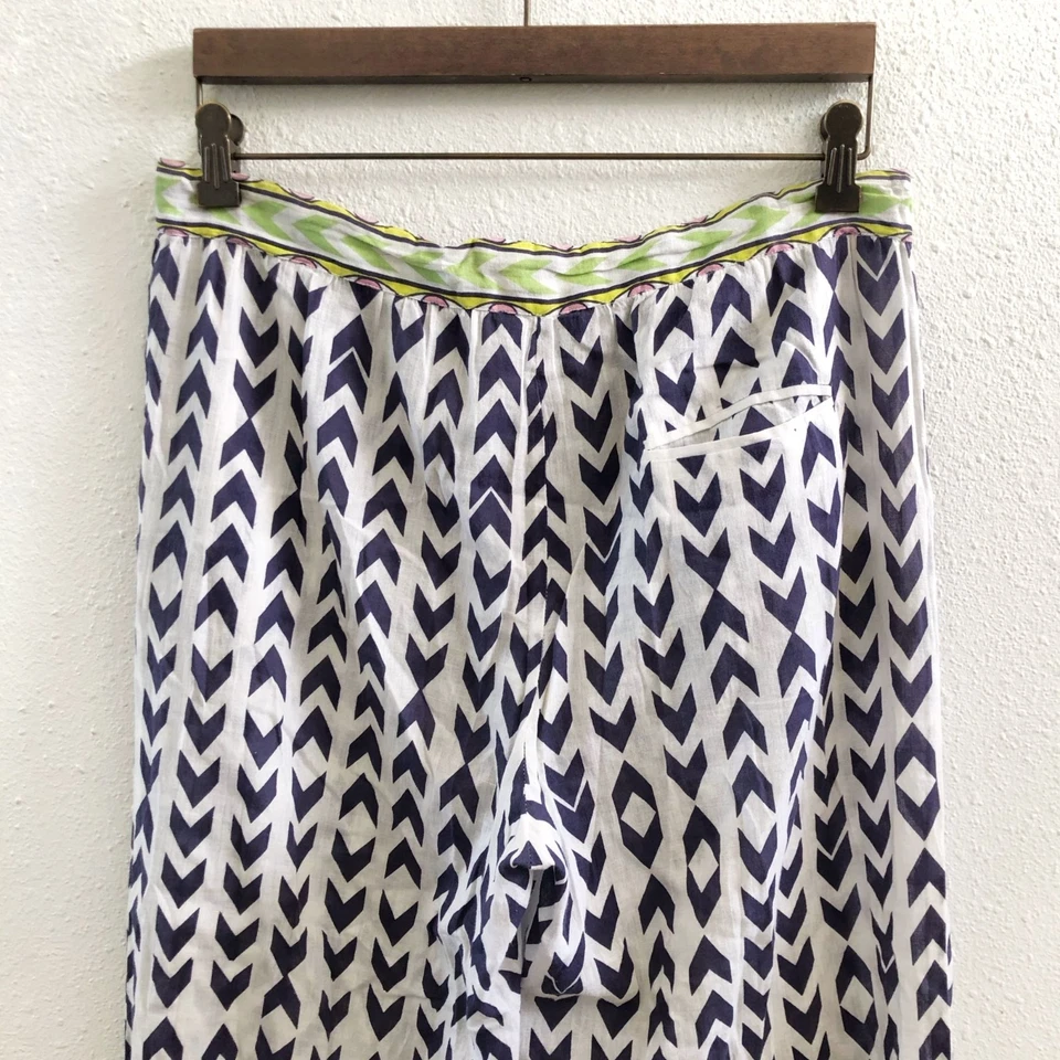 MARA HOFFMAN Slouch Pant Geometric Print No Size Tag Check Measurements - Image 3 of 4