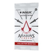 MTG Assassin's Creed Collector Booster - 10 Cards Per Pack, Foils, Rares