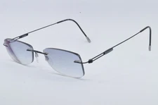 Silhouette Eyeglasses 7534 50 6082 Black, Size 47-19-145