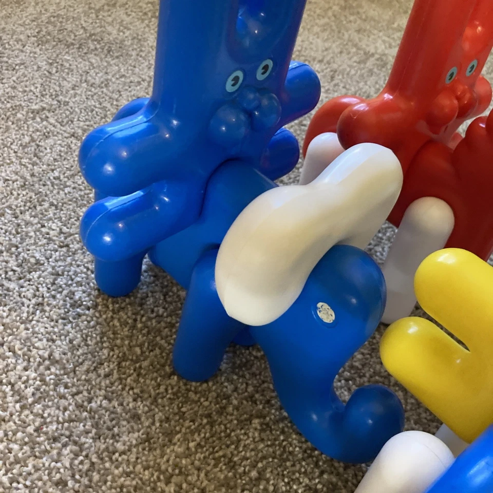 Bloques de construcción de enclavamiento de eslabones de plástico divertidos Ok Play de colección perro caballo Foto 3 de 4