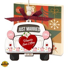 Wedding Gifts for Couples 2025, First Christmas Married Ornament 2025 - Just ...