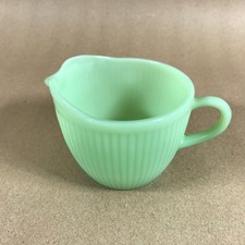 Vintage Fire King Jane Ray Mid Century Jadeite Creamer Jug