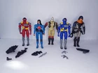 GI Joe 2003-04 Cobra Bad Guy Lot Of Five 3 3/4" Figures -Not Complete Figures