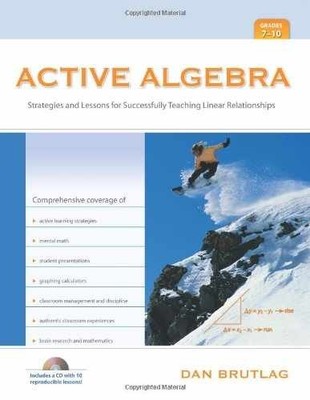Active Algebra, Grades 7-10: Strategies - Paperback, by Brutlag Dan - Very Good
