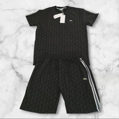 Lacoste Monogram Overall Schwarz Gr. M-L-XL-XXL