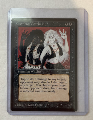 1x Cuombajj Witches - Arabian Nights - MTG - Magic the Gathering - LP