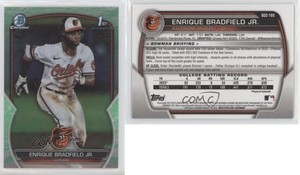 2023 Bowman Draft Chrome Lunar Glow Refractor Enrique Bradfield Jr #BDC-188