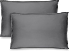 King Pillow Sham Covers - Set of 2 - Premium 1800 Ultra-Soft Microfiber -