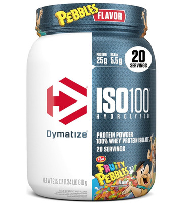 Dymatize ISO100 Fruity Pebbles Whey Isolate 25g 20 Servings