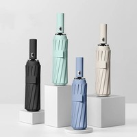 Umbrella Men Business Strong Durable Windresistant Anti-UV Sunscreen Women Sunny