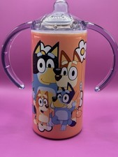Bluey And Bingo stainless steel sippy cup