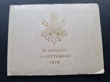 MONETA ARGENTO 1000 £ STATO CITTÁ VATICANO LUCIANI 1978 PAPA GIOVANNI PAOLO I°