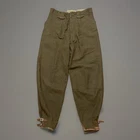 Vintage WW1 US Army Motorcycle Riding Pants Military Horseman Breeches 34w x 33