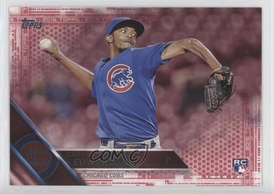 2016 Topps Pink 45/50 Carl Edwards Jr #640 Rookie RC 2g1
