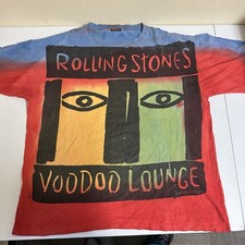 Vintage 1994 The Rolling Stones Voodoo Lounge Brockum Made in USA 2XL Shirt