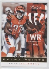2012 Playoff Prestige Extra Points Gold Andre Caldwell #42 0m0