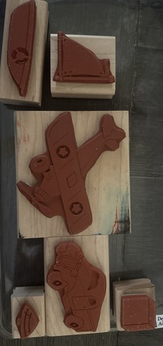 Juego de 5 juegos de sellos de goma Stampin Up usados pero en muy buen estado - Imagen 3 de 11