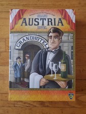 Grand Austria Hotel Board Game Mayfair Games BRAND NEW