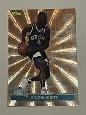 1995 Images Four Sport #26 Rodney Dent RC Sunburst NCAA Kentucky Wildcats