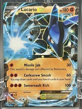 Pokémon TCG Lucario EX 54/111 XY Furious Fists Holo on eBay