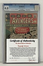 Avengers #1 (Jack KIrby/Paul Reinman) Silver Age-Marvel CGC 4.0  {Generations}