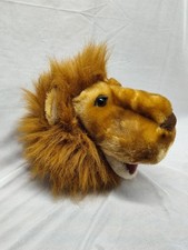 Animal Planet Lion 10 Plush Hand Puppet Mane Soft Plush Animal Head 2006