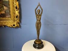 Art Deco Bronze Skulptur Tänzerin "Starfish Dancer" nach Demetre Chiparus