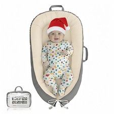 Baby Lounger - Infant Lounger for Newborn 0  26 Months, Waterproof Inner Cover