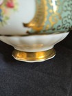 Vintage Paragon Cup Saucer Sage Green W Gold Filigree Roses England Bone China — photo 7