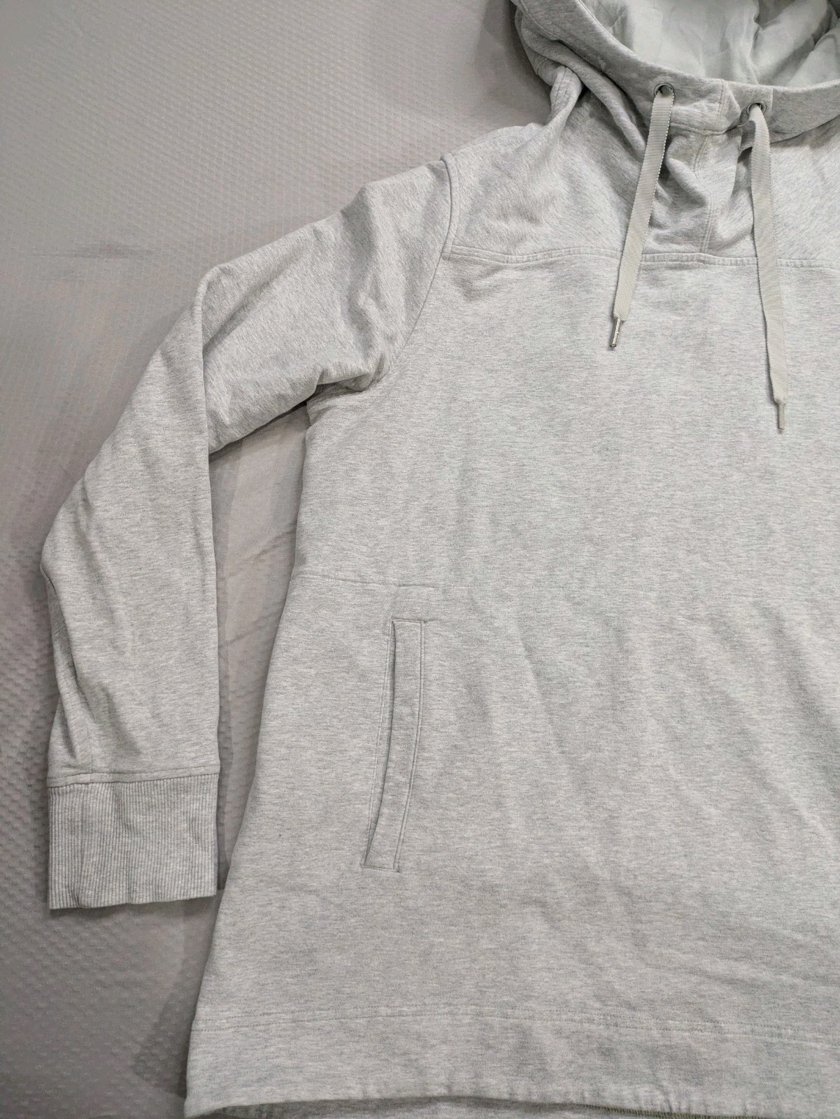 Lululemon grey split pullover drawstring hoodie w… - image 3