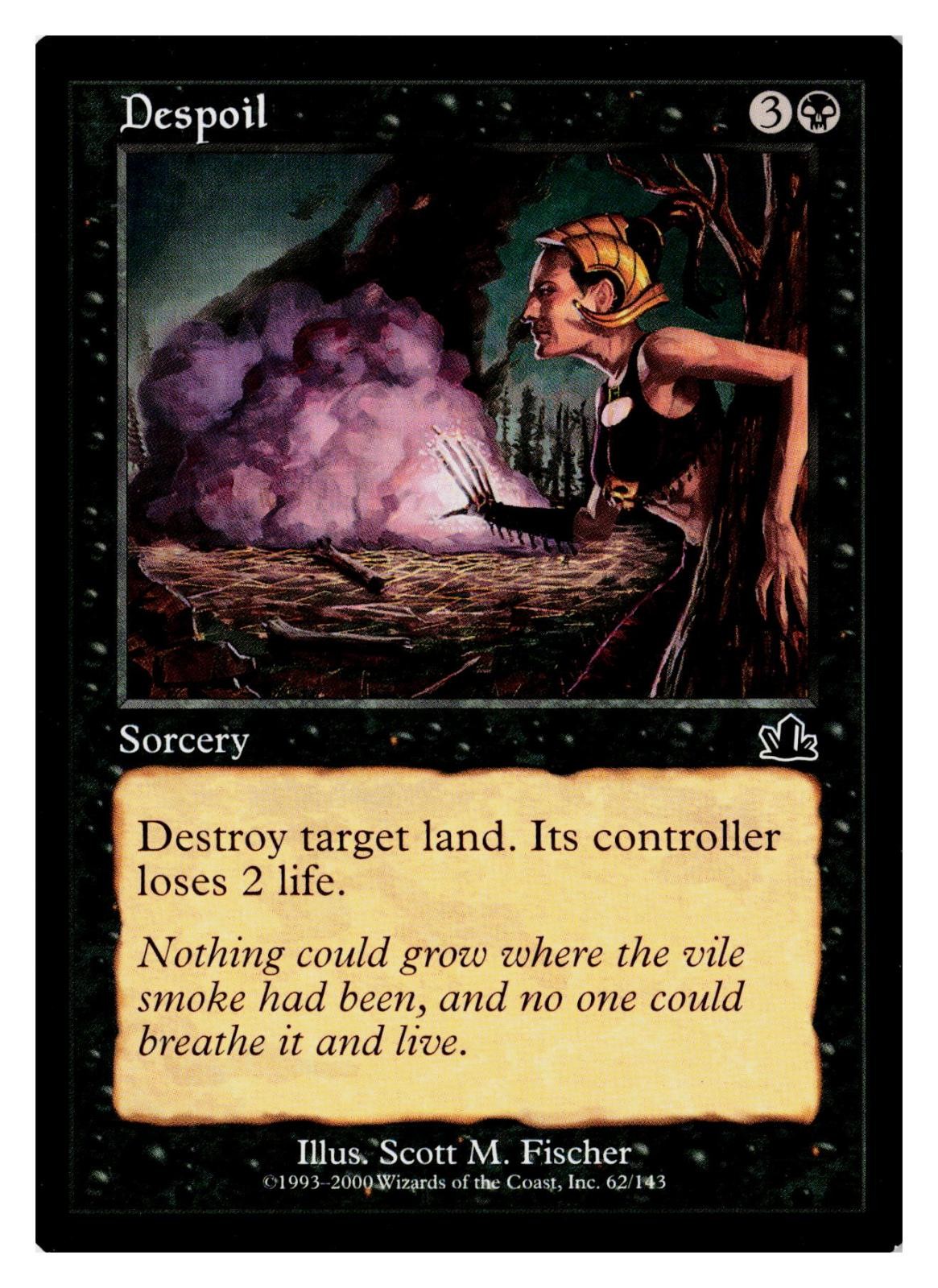 Despoil 62 Common Prophecy Magic: The Gathering Lightly Played