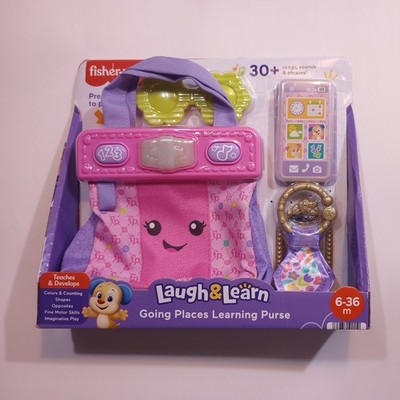 Fisher Price Purse Laugh And Learn Going Places Learning Purse 6-36 months