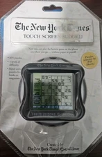 2006 Excalibur The New York Times Touch Screen Sudoku Electronic Game - SEALED!