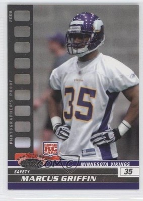 2008 Topps Stadium Club Photographer's Proof 96/199 Marcus Griffin Rookie RC 0a1