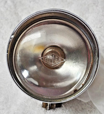 Vtg Miller Chrome Bullet Bicycle Headlight Torpedo Dynamo Lamp Gt Britain TESTED
