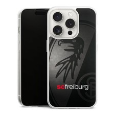 Slim Hülle für Apple iPhone 15 Pro Metallic Look Offizielles Lizenzprodukt SC Fr